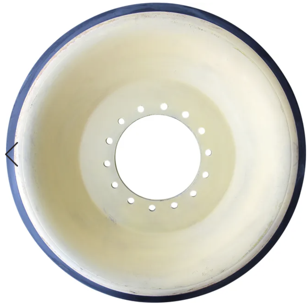 Rubber Idler Wheel (4 on Tractor) (OEM RE173535, 5w0493mlpjd) Track