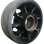 Poly Midroller Wheel(Single Piece 4.5" Narrow) (OEM: 47528102, 47827306, 4w-5068) CNH Rowtrac T8 Magnum