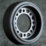 Poly Cast Midroller Deere 8000T (OEM: RE212733, 4w-5072, 4w-0455)