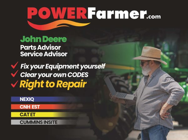 Powerfarmer/Trackfarmer Diesel Laptop(most tractor makes and models)