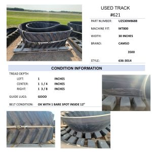 30" Camso 3500 MT800 30% #621
