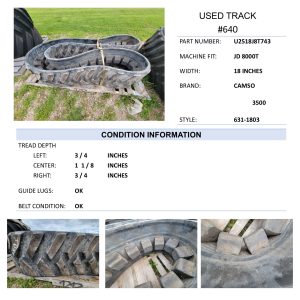 18" Camso 3500 25% 8000T #640