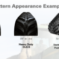 Firestone agricultural rubber track — Tread Pattern Examples