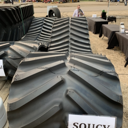 Soucy Quadtrac STX agricultural rubber track