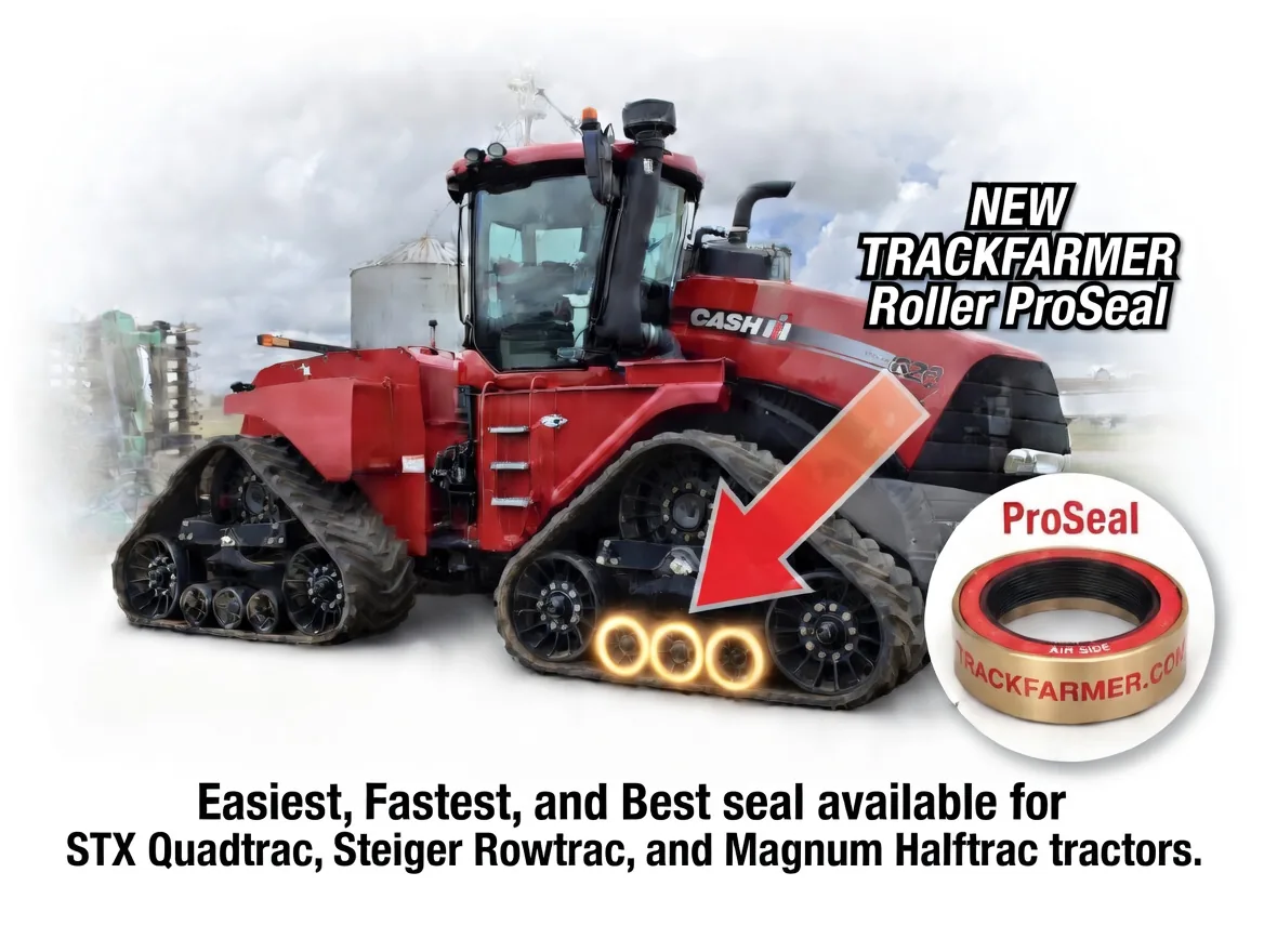 ProSeal For CNH Quadtrac STX Rollers(2006+) Rowtrac, Magnum Halftrac, T8